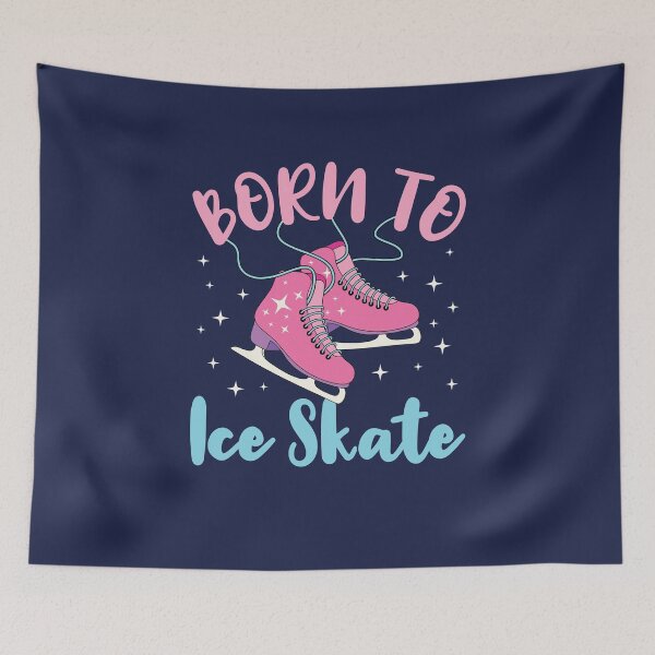 Item preview, Born to Skate Figure Skating Ice Skater designed and sold by jaygo.