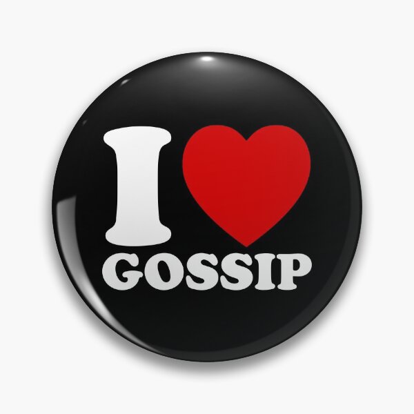 Item preview, I love gossip (white) designed and sold by didijuca.