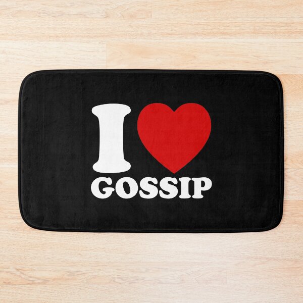 Item preview, I love gossip (white) designed and sold by didijuca.
