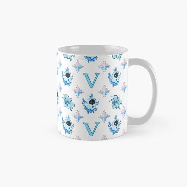 Item preview, white Venti inspired pettern - genshin impact  designed and sold by Mari-Firefly.