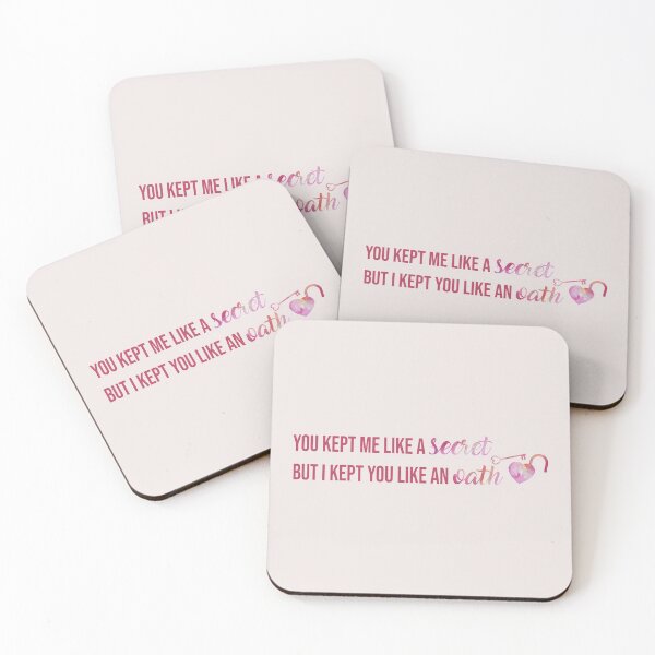 Item preview, You Kept Me Like a Secret But I Kept You Like An Oath Taylor Swift designed and sold by Mint-Rose.
