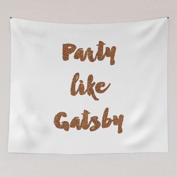 Item preview, Party like Gatsby designed and sold by peggieprints.
