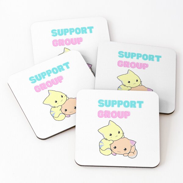 Item preview, Kitty Cat Support Group Graphic designed and sold by Marie  Labradore.