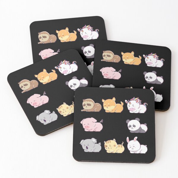 Item preview, Cute Sleeping Animals designed and sold by Kymer-Creatives.