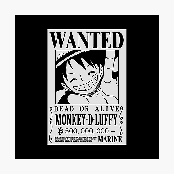 MEILLEUR ACHETER - Wanted Luffy Impression photo