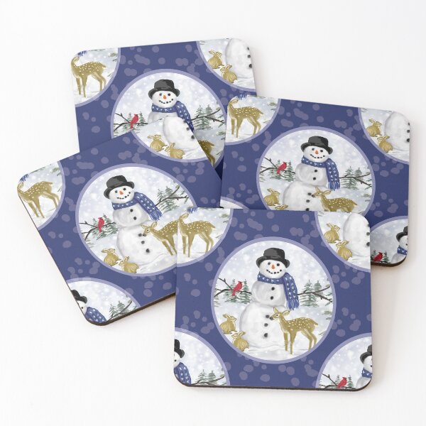 Item preview, Frosty the Snowman with his Forest Friends designed and sold by Sarah Hearfield.