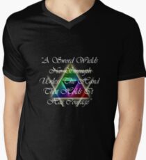 Legend of Zelda, Courage Men's V-Neck T-Shirt