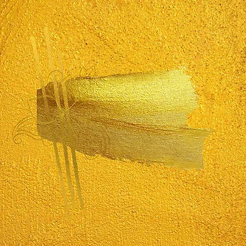 Artwork thumbnail, Minimalist Gold Abstract Pattern by Ric1926
