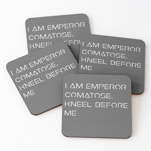 Item preview, Project Hail Mary - Ryland Emperor Comatose Quote designed and sold by Davidschmo.
