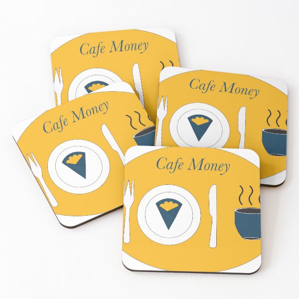 Item preview, Cafe Money Yellow designed and sold by Tooiccymoney.