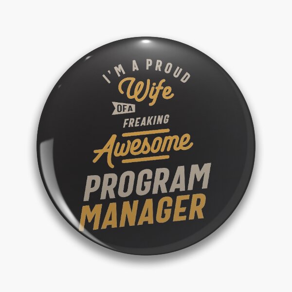 Item preview, Program Manager Funny Job Title Profession Occupation designed and sold by cidolopez.
