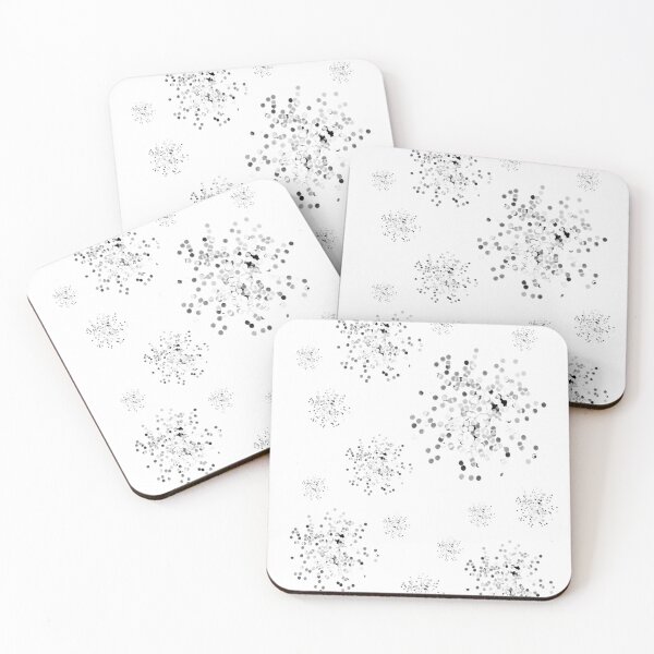 Item preview, magical snow flowers designed and sold by Marianna Tankelevich.