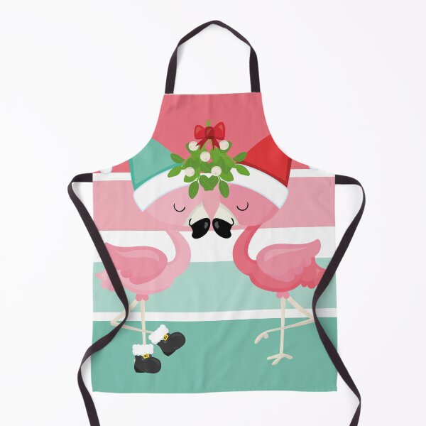 Item preview, Flamingos Under the Mistletoe designed and sold by PirateAvocado.