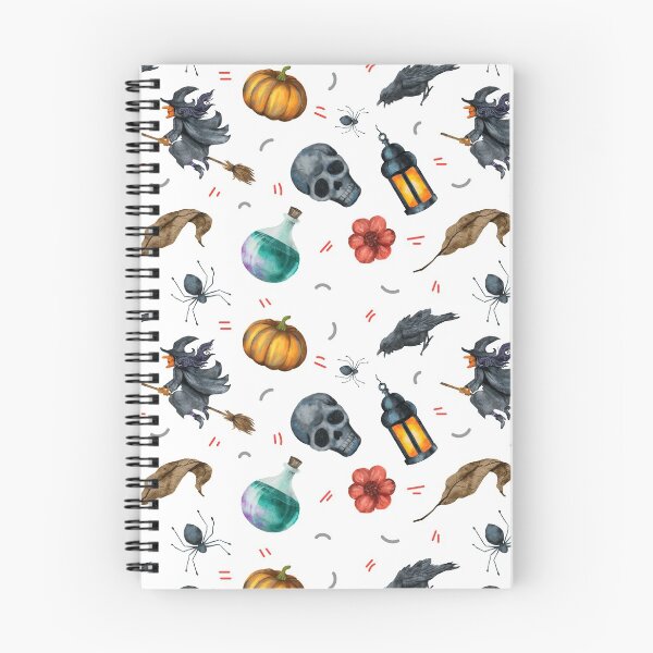 Item preview, Spooky Halloween pattern designed and sold by Marie Labradore.