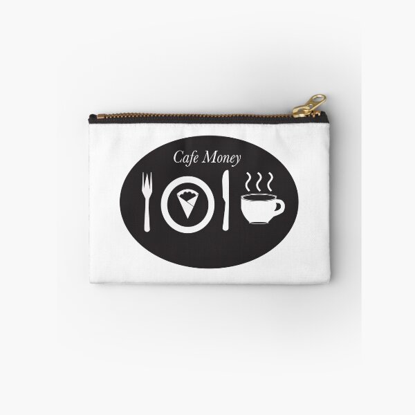 Item preview, Cafe Money White on Black Design designed and sold by Tooiccymoney.