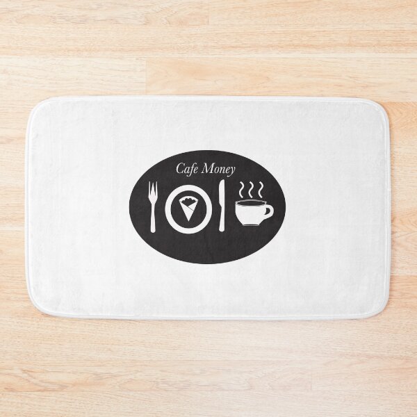Item preview, Cafe Money White on Black Design designed and sold by Tooiccymoney.