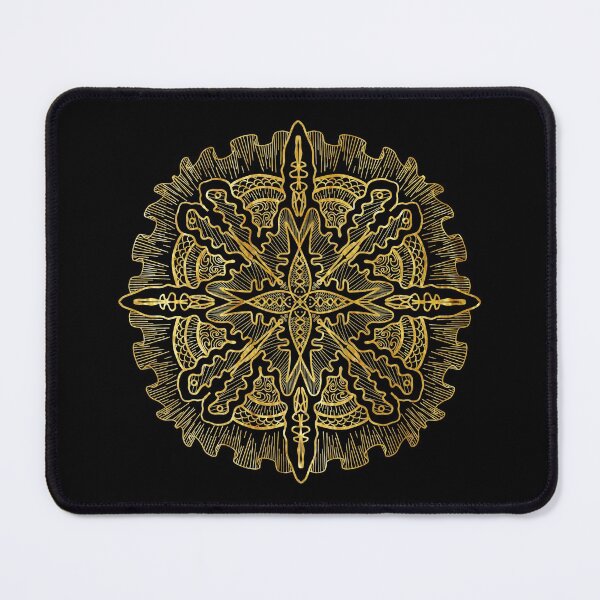 Item preview, gold pattern koi fish inspired magic book designed and sold by tenkenryujin.