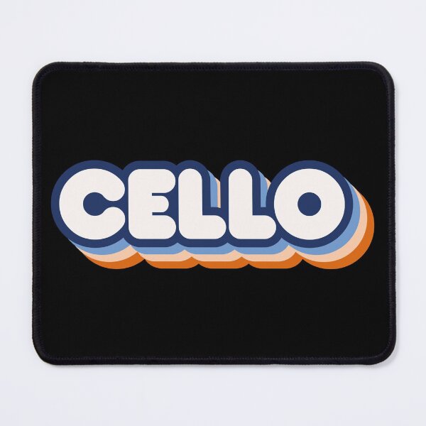 Item preview, Retro Cello designed and sold by TiltedBearDsign.