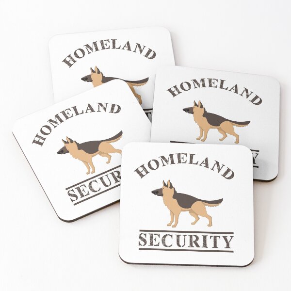 Item preview, Homeland Security German Shepherd designed and sold by Pawdy.