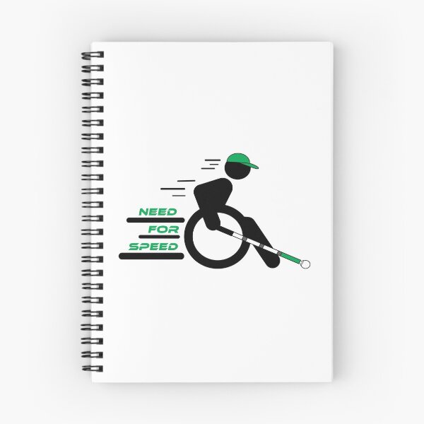 Item preview, Need for Speed Wheelchair Boy with Cane designed and sold by IndeOandM.