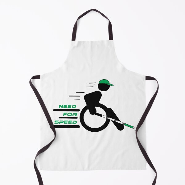 Item preview, Need for Speed Wheelchair Boy with Cane designed and sold by IndeOandM.
