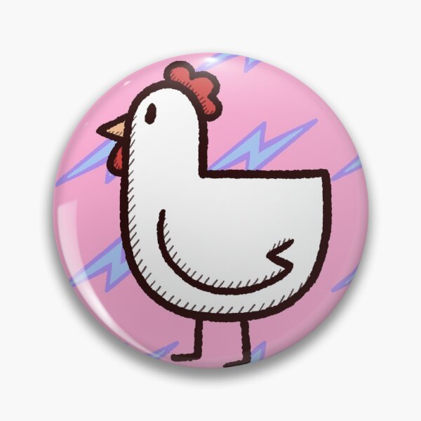 Artikelvorschau, Klassisches Huhn (Rosa) entworfen und verkauft von WishingEel.