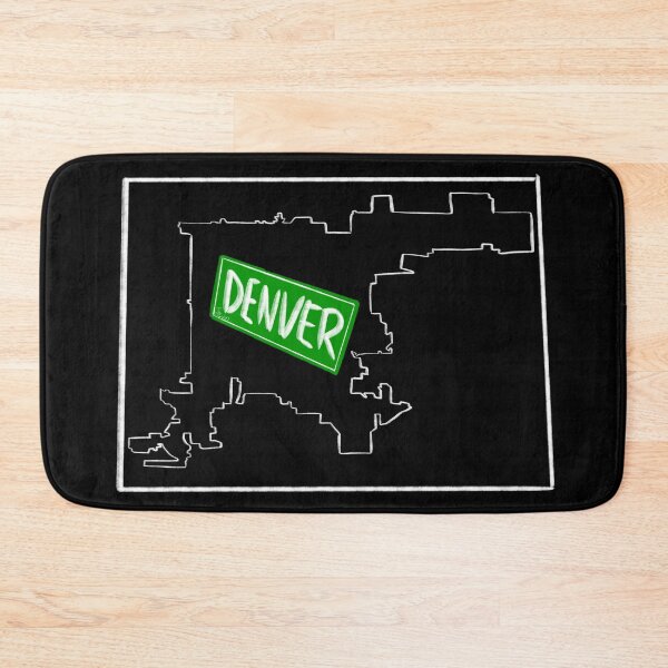 Item preview, Denver Colorado in Chalk designed and sold by that5280lady.