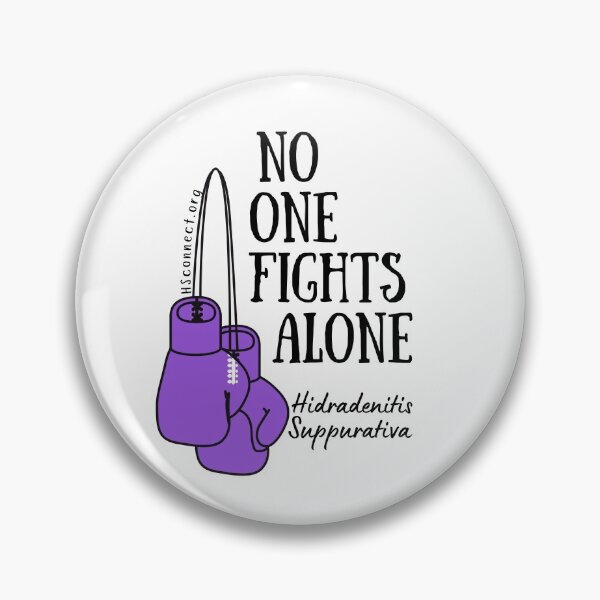 Item preview, Hidradenitis Suppurativa No One Fights Alone designed and sold by hsconnectorg.