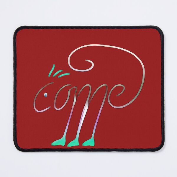 Item preview, Come - come here! an animal lettering designed and sold by kikidu21.