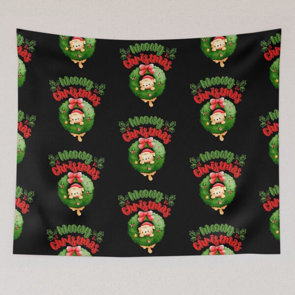 Item preview, Meowy Christmas designed and sold by ChelleCreate.