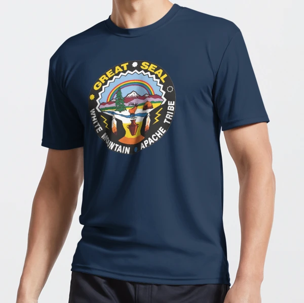 Great Seal Of The White Mountain Apache Tribe | Active T-Shirt