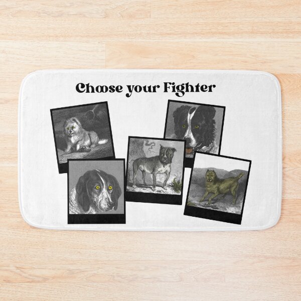 Item preview, Choose Your Fighter Vintage Puppers designed and sold by Furbabynanigans.