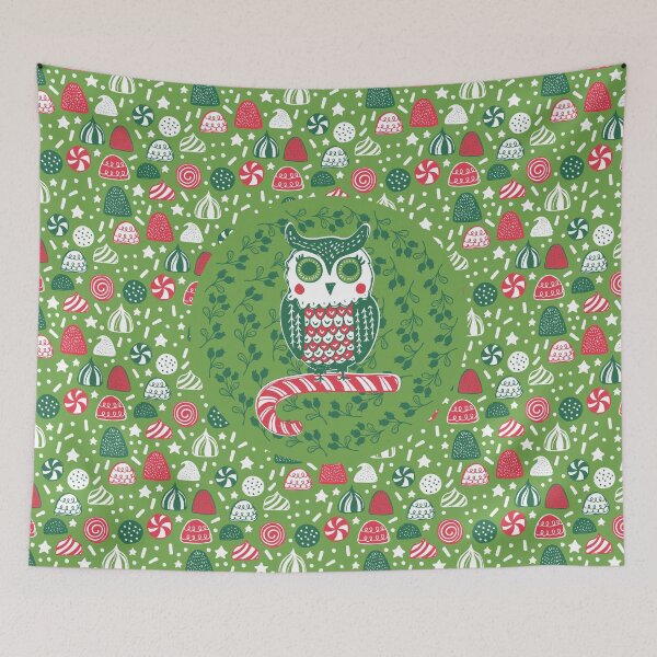 Item preview, Festive Owl designed and sold by Jacqueline Hurd.