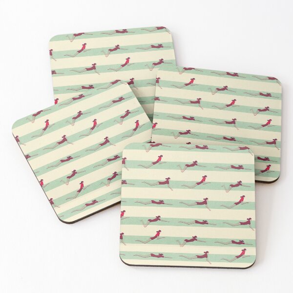 Item preview, Swimming Vintage Drawing designed and sold by AlyssoCharm.