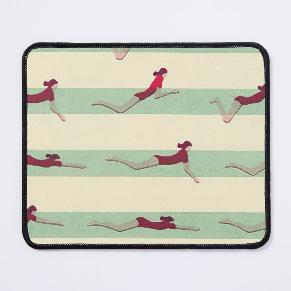 Item preview, Swimming Vintage Drawing designed and sold by AlyssoCharm.