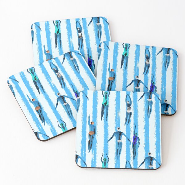 Item preview,  Swimming Pool Blue Watercolor designed and sold by AlyssoCharm.