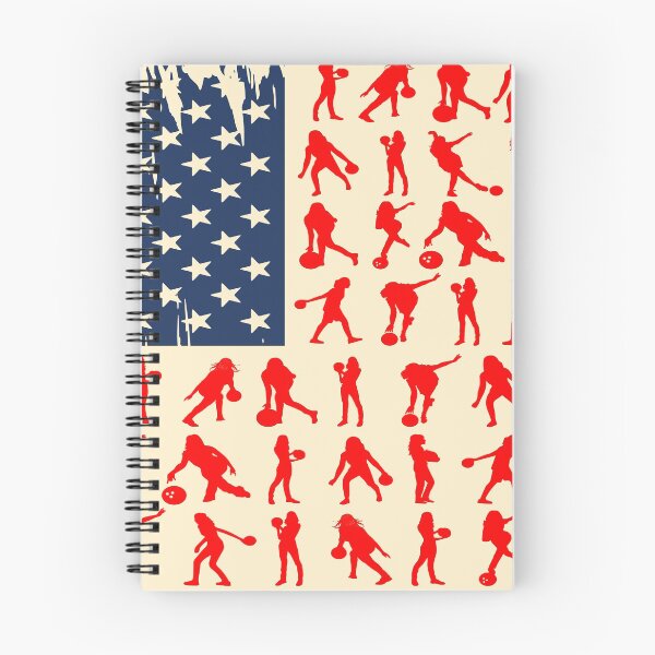 Item preview, Retro Bowling USA Flag designed and sold by AlyssoCharm.
