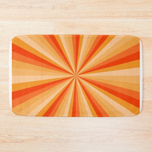 Item preview, Orange sunburst designed and sold by pnkpopcorn.