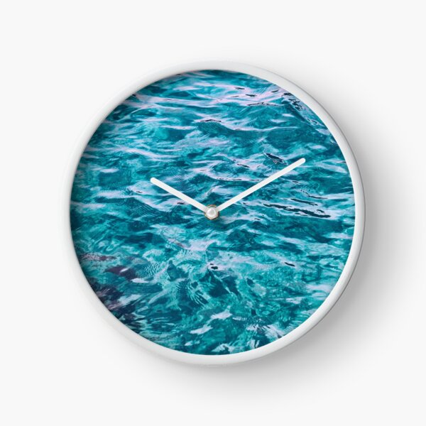 Oacian Blue for Ocean Lovers Clock