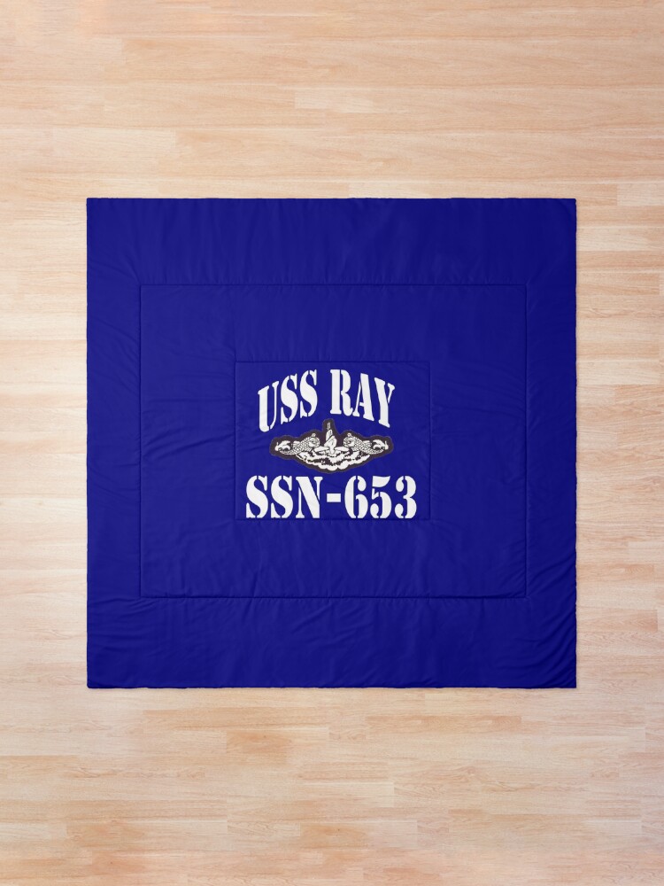 Alternate view of USS RAY (SSN-653) SHIP'S STORE Comforter