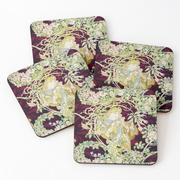 Item preview, Illustration by Alphonse Mucha designed and sold by v4lix6.
