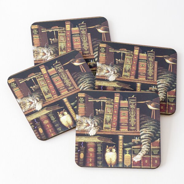Item preview, Vintage Book Cat designed and sold by AlyssoCharm.