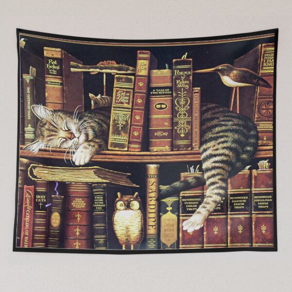 Item preview, Vintage Book Cat designed and sold by AlyssoCharm.