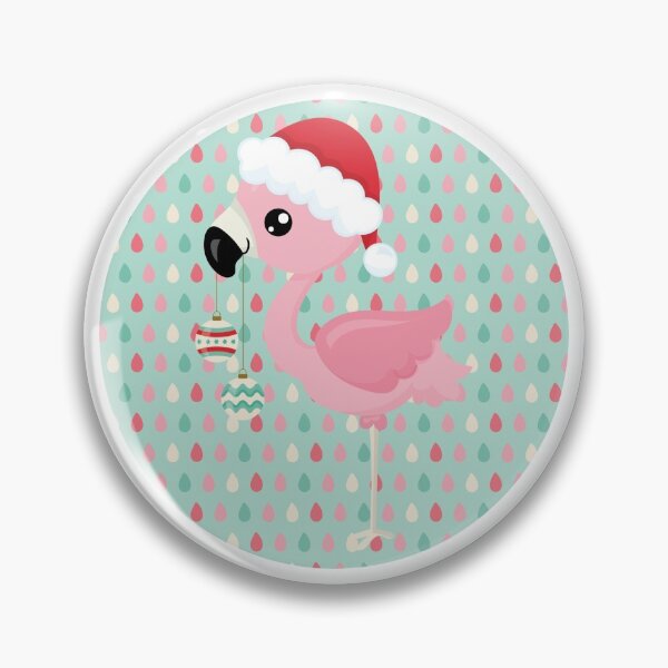 Item preview, Christmas Flamingo With Ornaments designed and sold by PirateAvocado.