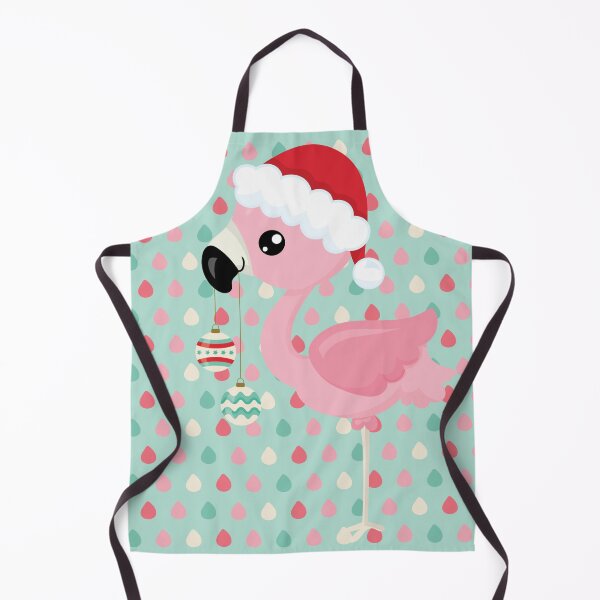 Item preview, Christmas Flamingo With Ornaments designed and sold by PirateAvocado.