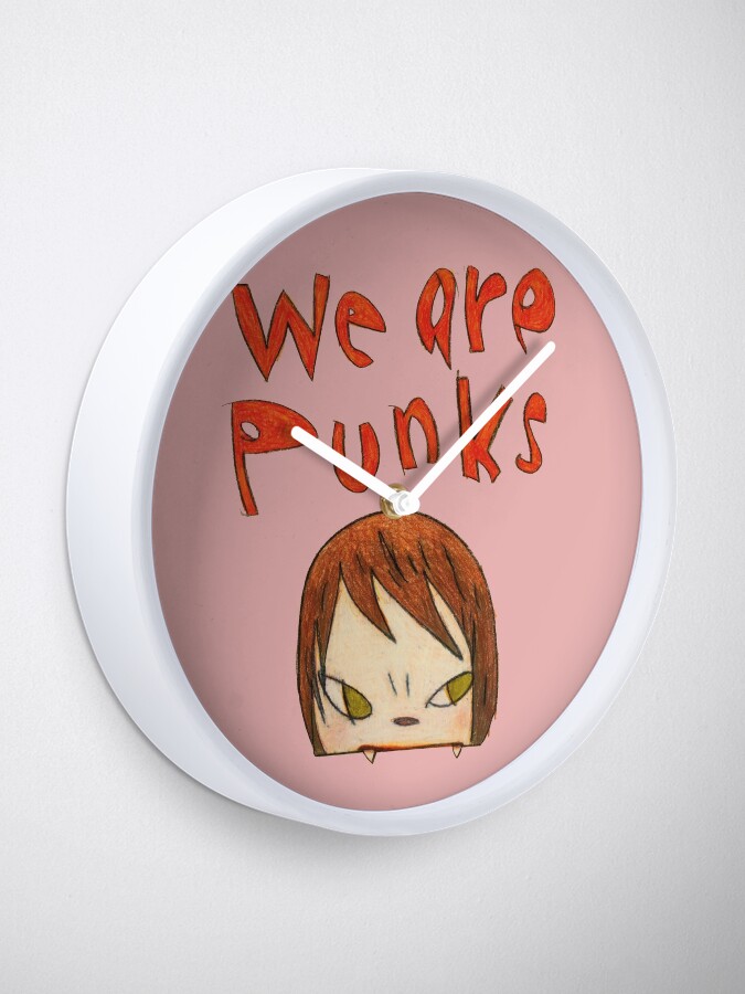 yoshitomo nara we are punking painting Sticker for Sale by kidmolasses