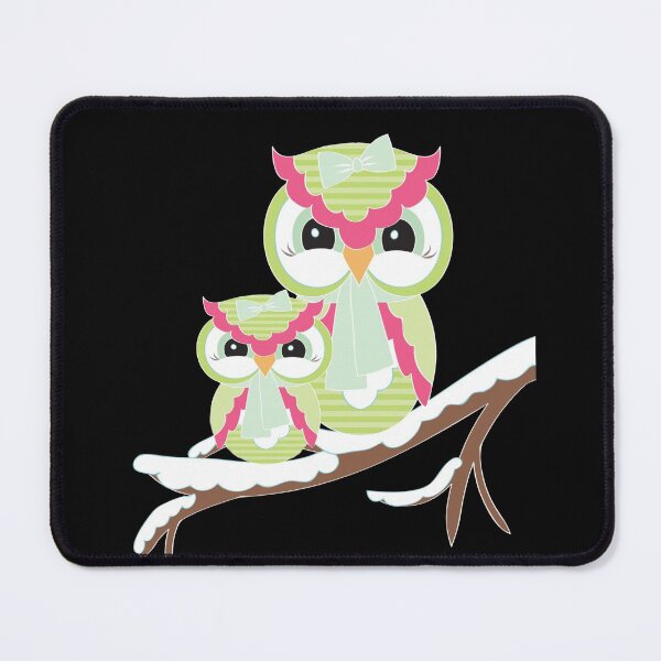 Item preview, Two Owls for Christmas designed and sold by LoneAngel.