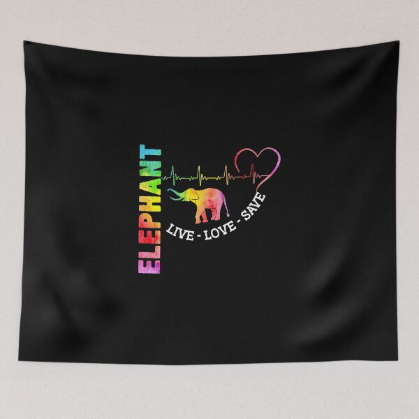 Item preview, ELEPHANT - LIVE LOVE SAVE designed and sold by fainaobun.