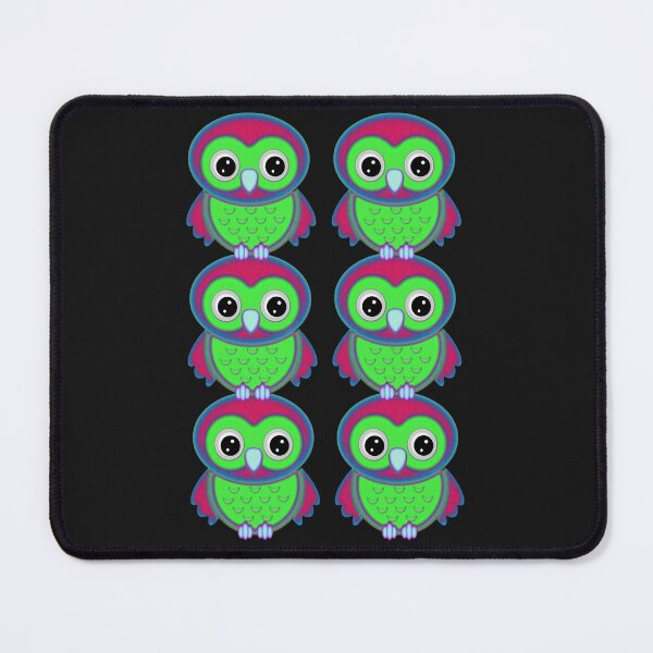 Item preview, Colorful Owls fantasy design designed and sold by LoneAngel.