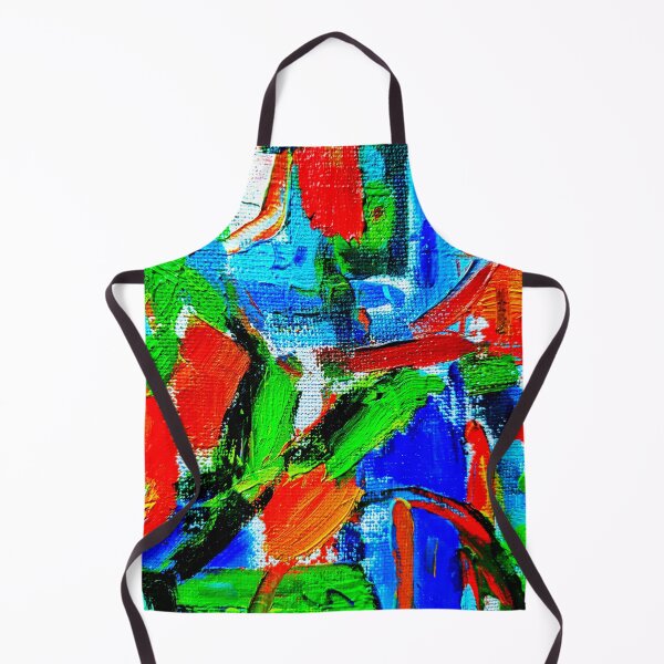 Item preview, Absract oil painting art designed and sold by crevettedesign.